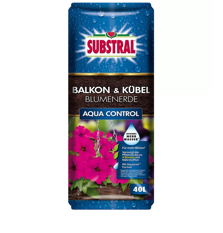 Substral Balkon+Kübel Blumenerde Aqua Control