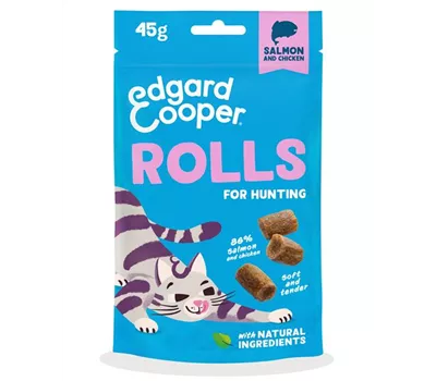 Rolls mit Lachs und Huhn