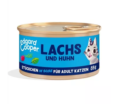 Lachs und Huhn - Stückchen in Soße