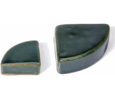 Fuß Dreieck Ocean Green glasiert