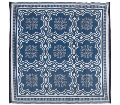 Gartenteppich blau
