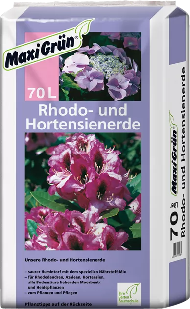 Rhododendron und Hortensienerde