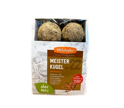 Meisterkugel Nr. 22 "mit Insekten"