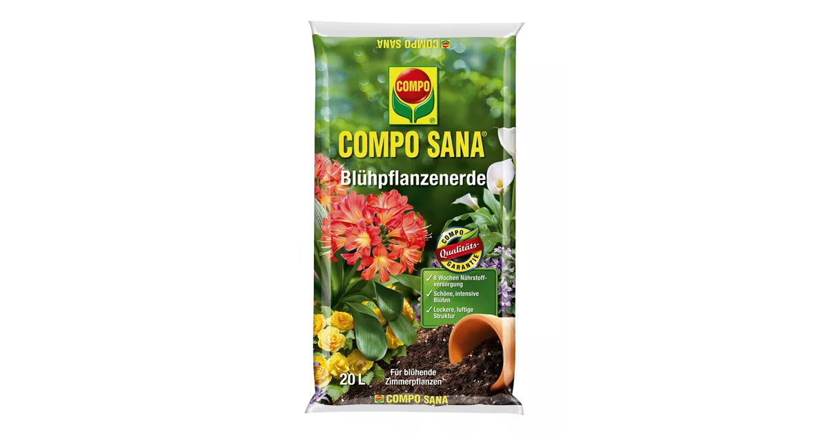 Compo Sana Blhpflanzenerde - GartenBaumschule Becker