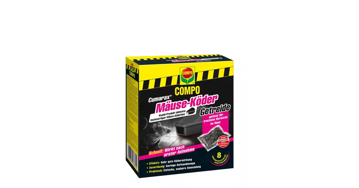 Compo CUMARAX Muse-Kder Getreide plus Kderbox - GartenBaumschule Becker