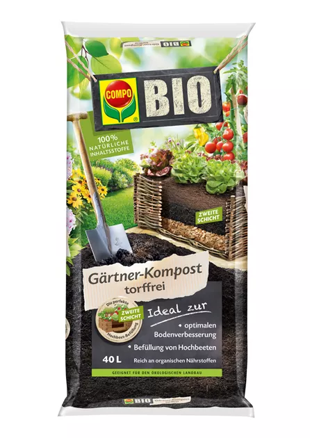 Compo BIO Grtner-Kompost - GartenBaumschule Becker