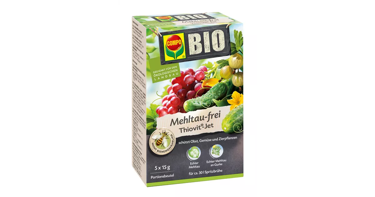 Compo BIO Mehltau-frei Thiovit-Jet - GartenBaumschule Becker