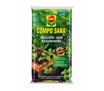 Compo Sana Anzucht- und Kräutererde 
