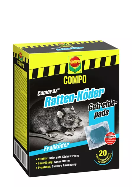 Compo CUMARAX Ratten-Kder Getreide