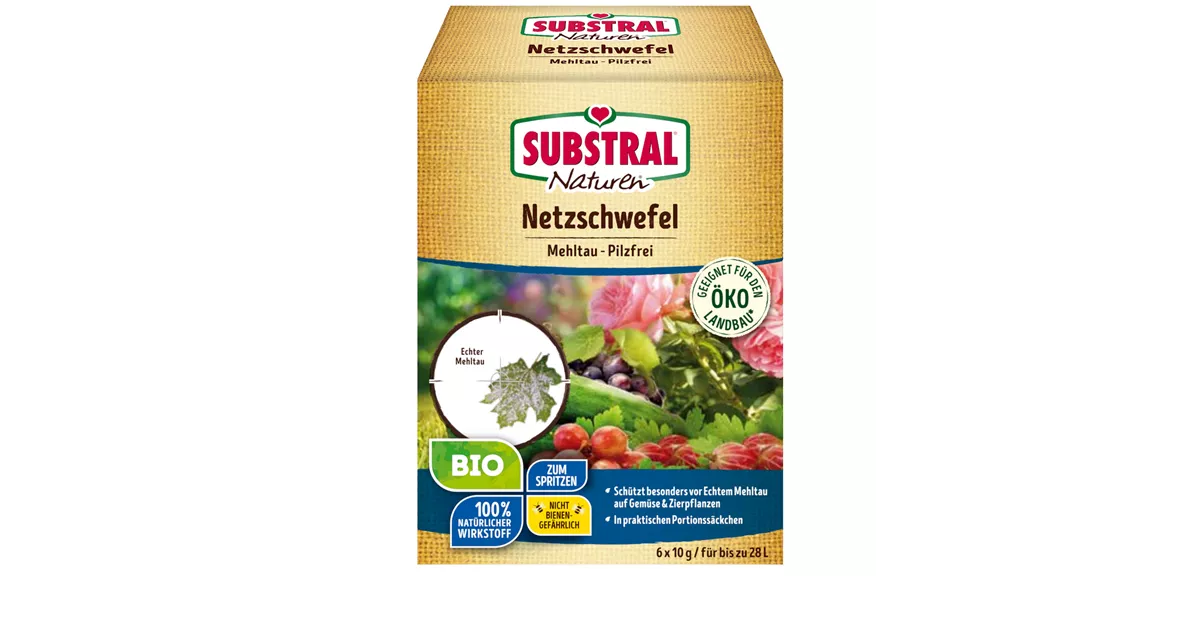 Naturen Bio Netzschwefel Mehltaufrei - GartenBaumschule Becker