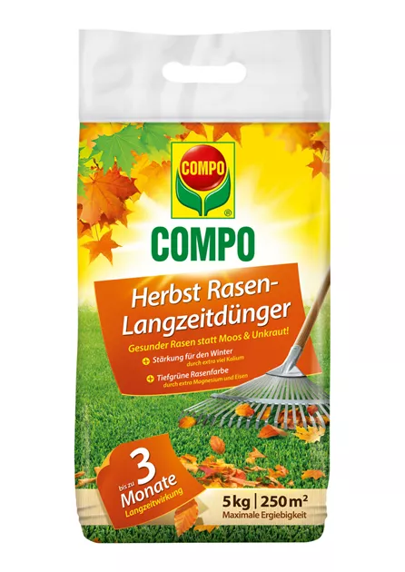 Compo Herbst Rasendnger mit Langzeitwirkung - GartenBaumschule Becker
