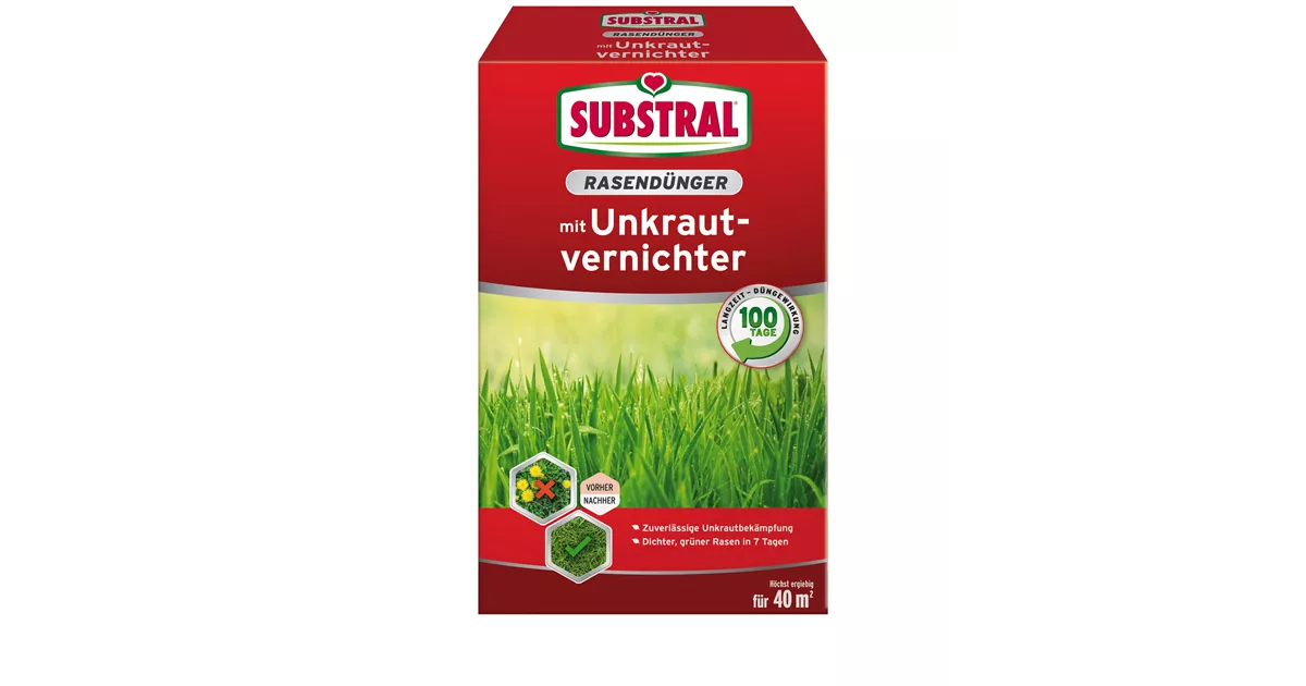 Substral Rasen-Dnger mit Unkrautvernichter - GartenBaumschule Becker