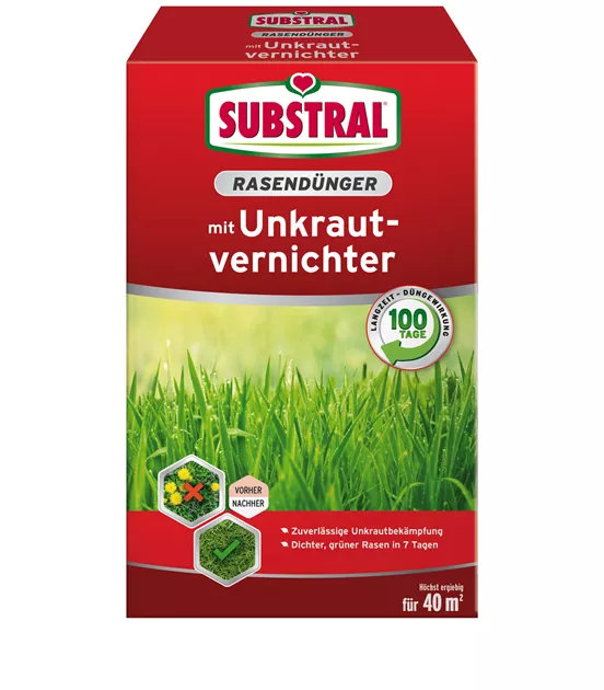 Substral Rasen-Dnger mit Unkrautvernichter - GartenBaumschule Becker