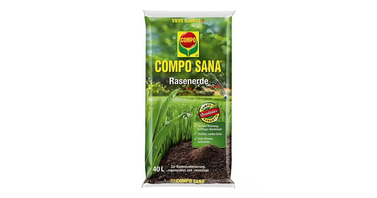 Compo Sana Rasenerde - GartenBaumschule Becker