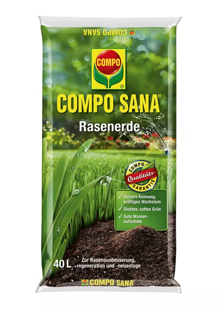 Compo Sana Rasenerde - GartenBaumschule Becker